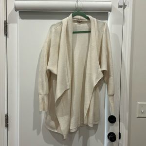 Cream cardigan